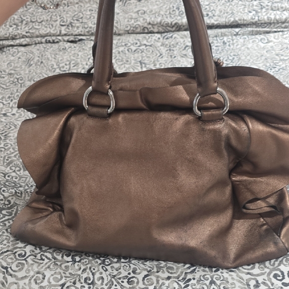 Prada Brown Leather Shoulder Bag with Slouchy Design AUTHENTIC - Picture 8 of 14